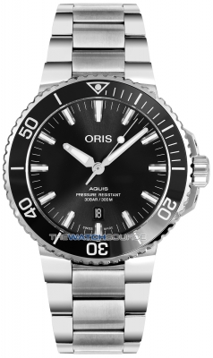 Buy this new Oris Aquis Date 39.5mm 01 733 7732 4134-07 8 21 05PEB mens watch for the discount price of £1,657.00. UK Retailer.
